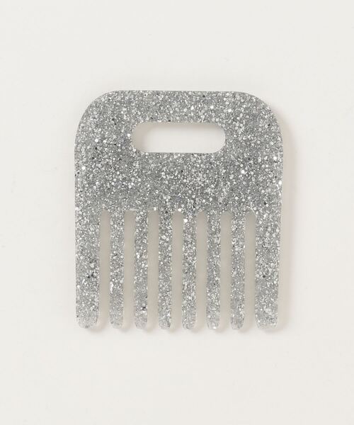 WC（ダブル シー）の「ラメヘアコーム（バレッタ/ヘアクリップ・レディース・ホワイト/ブルー/グリーン・FREE）」の4枚目の写真