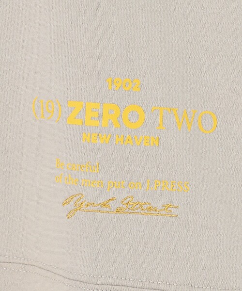 J.PRESS YORK STREET（ジェイプレスヨークストリート）の「【UNISEX】天竺ドルマンロングTシャツ（Tシャツ/カットソー・メンズ・ホワイト系/ベージュ系/ネイビー系・SMALL/MEDIUM/LARGE）」の11枚目の写真