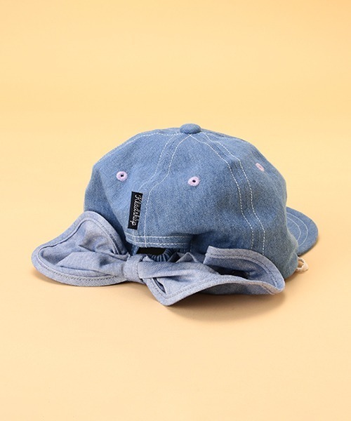 kladskap(クレードスコープ)の「ロゴ×ネコキャップ(キャップ・キッズ・ベージュ/ブルー・S/M/L)」の15枚目の写真