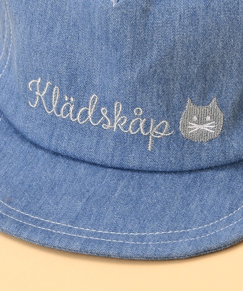 kladskap(クレードスコープ)の「ロゴ×ネコキャップ(キャップ・キッズ・ベージュ/ブルー・S/M/L)」の14枚目の写真