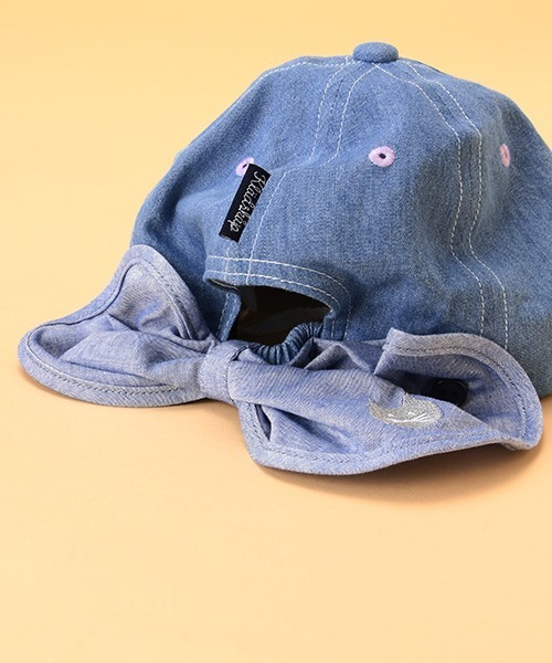 kladskap(クレードスコープ)の「ロゴ×ネコキャップ(キャップ・キッズ・ベージュ/ブルー・S/M/L)」の13枚目の写真