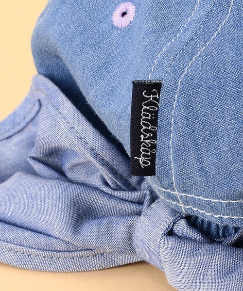 kladskap(クレードスコープ)の「ロゴ×ネコキャップ(キャップ・キッズ・ベージュ/ブルー・S/M/L)」の12枚目の写真