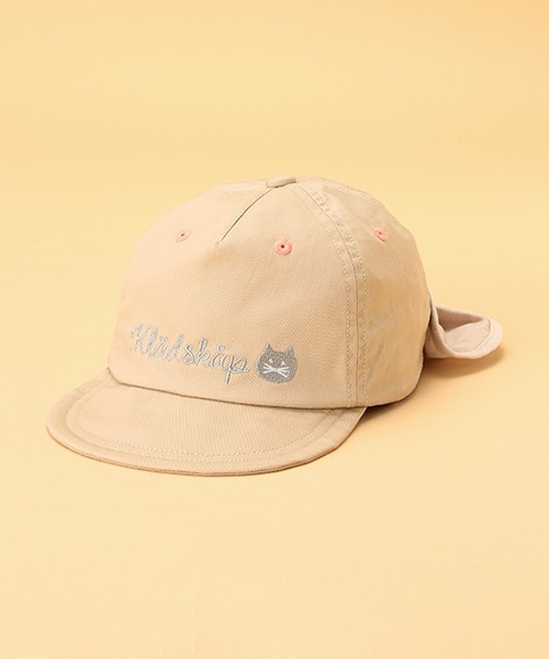 kladskap(クレードスコープ)の「ロゴ×ネコキャップ(キャップ・キッズ・ベージュ/ブルー・S/M/L)」の21枚目の写真