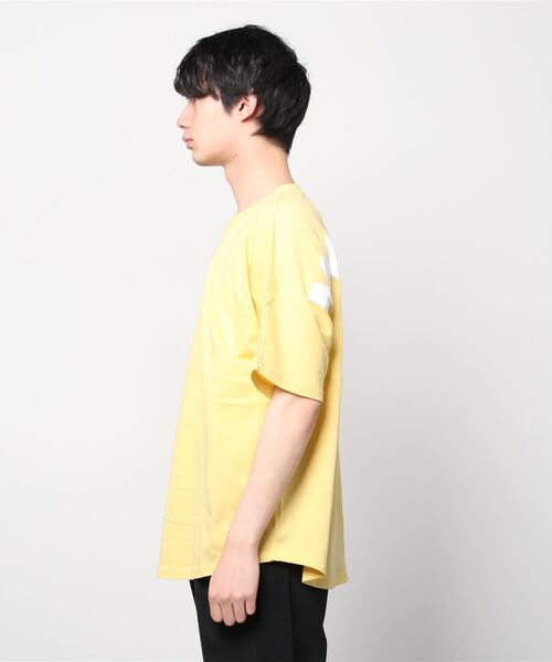 SITRY（シトリー）の「oversize back print T-shirt/オーバーサイズ バックプリント　Tシャツ（Tシャツ/カットソー・メンズ・ホワイト/アッシュグレー/ブラック/ブラック×ホワイト/イエロー/グリーン/ホワイト系その他/グレイッシュブルー/レッド系その他/ブラック系その他・M/L）」の11枚目の写真