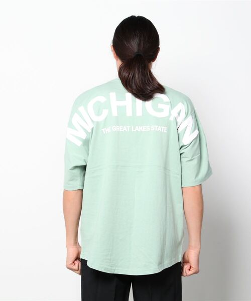 SITRY（シトリー）の「oversize back print T-shirt/オーバーサイズ バックプリント　Tシャツ（Tシャツ/カットソー・メンズ・ホワイト/アッシュグレー/ブラック/ブラック×ホワイト/イエロー/グリーン/ホワイト系その他/グレイッシュブルー/レッド系その他/ブラック系その他・M/L）」の15枚目の写真