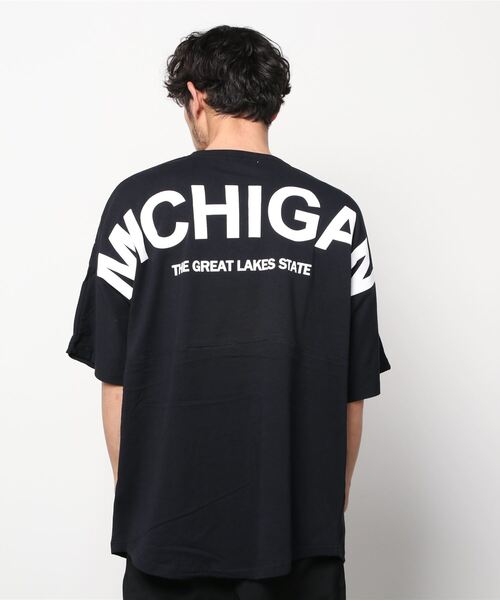 SITRY（シトリー）の「oversize back print T-shirt/オーバーサイズ バックプリント　Tシャツ（Tシャツ/カットソー・メンズ・ホワイト/アッシュグレー/ブラック/ブラック×ホワイト/イエロー/グリーン/ホワイト系その他/グレイッシュブルー/レッド系その他/ブラック系その他・M/L）」の18枚目の写真