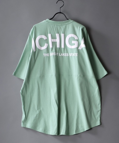 SITRY（シトリー）の「oversize back print T-shirt/オーバーサイズ バックプリント　Tシャツ（Tシャツ/カットソー・メンズ・ホワイト/アッシュグレー/ブラック/ブラック×ホワイト/イエロー/グリーン/ホワイト系その他/グレイッシュブルー/レッド系その他/ブラック系その他・M/L）」の7枚目の写真