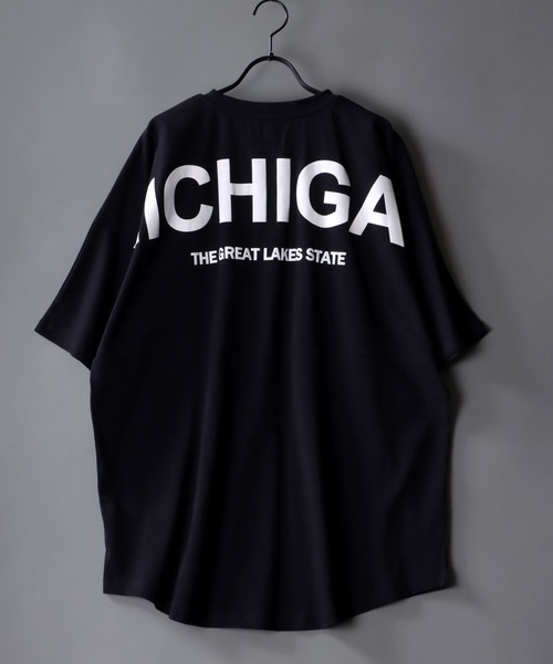 SITRY（シトリー）の「oversize back print T-shirt/オーバーサイズ バックプリント　Tシャツ（Tシャツ/カットソー・メンズ・ホワイト/アッシュグレー/ブラック/ブラック×ホワイト/イエロー/グリーン/ホワイト系その他/グレイッシュブルー/レッド系その他/ブラック系その他・M/L）」の3枚目の写真