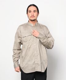 PORT BY ARK | PORT BY ARK / ポートバイアーク：Stand collar Shirt：PO11-SH002[COR](シャツ/ブラウス)