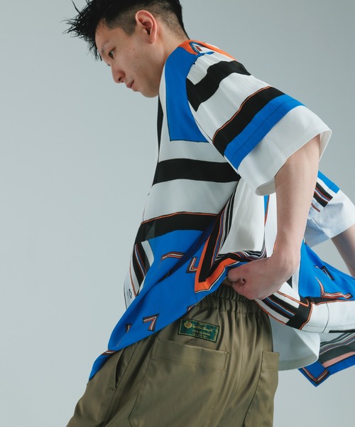 ADAM ET ROPE'（アダムエロペ）の「【Loro Piana】テーパード アンクル イージースラックス（スラックス・メンズ・ライトグレー/キャメル/ブルー系その他3・M/L）」の19枚目の写真