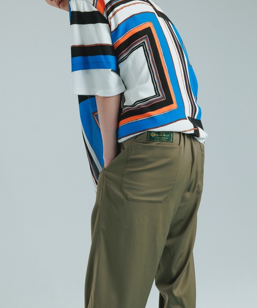 ADAM ET ROPE'（アダムエロペ）の「【Loro Piana】テーパード アンクル イージースラックス（スラックス・メンズ・ライトグレー/キャメル/ブルー系その他3・M/L）」の18枚目の写真