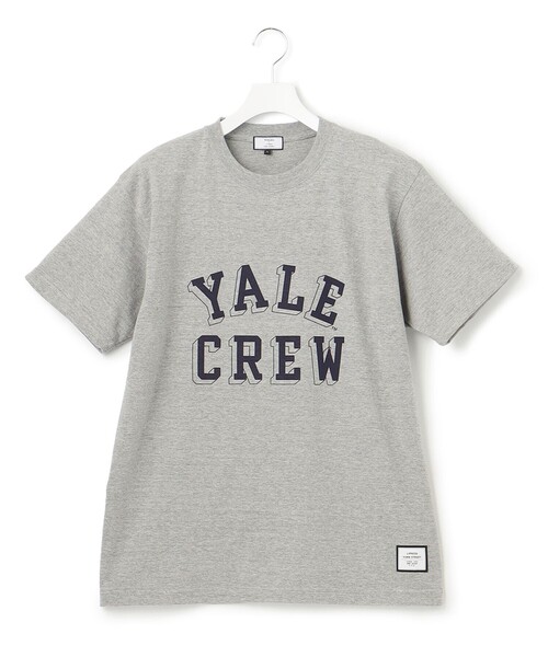 J.PRESS YORK STREET（ジェイプレスヨークストリート）の「【UNISEX】YALE × J.PRESS YORK STREET コラボTシャツ（Tシャツ/カットソー・メンズ・ホワイト系/ライトグレー系/ネイビー系・SMALL/MEDIUM/LARGE）」の7枚目の写真