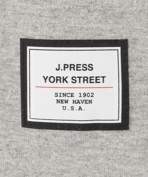 J.PRESS YORK STREET（ジェイプレスヨークストリート）の「【UNISEX】YALE × J.PRESS YORK STREET コラボTシャツ（Tシャツ/カットソー・メンズ・ホワイト系/ライトグレー系/ネイビー系・SMALL/MEDIUM/LARGE）」の13枚目の写真