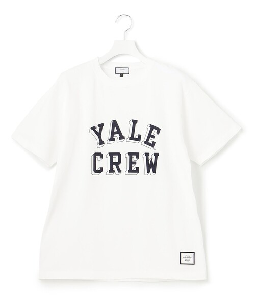 J.PRESS YORK STREET（ジェイプレスヨークストリート）の「【UNISEX】YALE × J.PRESS YORK STREET コラボTシャツ（Tシャツ/カットソー・メンズ・ホワイト系/ライトグレー系/ネイビー系・SMALL/MEDIUM/LARGE）」の15枚目の写真