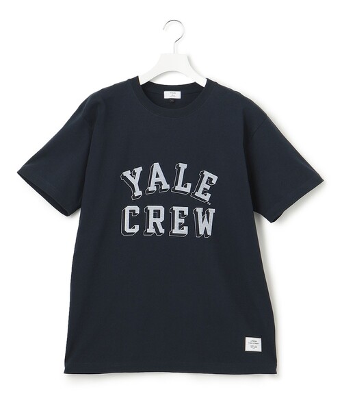J.PRESS YORK STREET（ジェイプレスヨークストリート）の「【UNISEX】YALE × J.PRESS YORK STREET コラボTシャツ（Tシャツ/カットソー・メンズ・ホワイト系/ライトグレー系/ネイビー系・SMALL/MEDIUM/LARGE）」の16枚目の写真