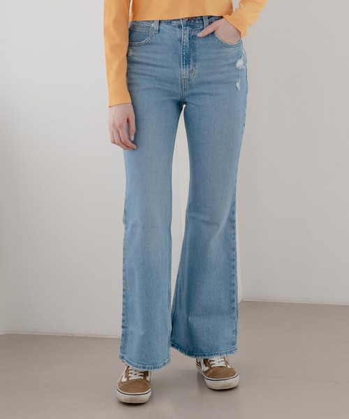 Levi's（リーバイス）の「Levi's/リーバイス 70S HIGH FLARE MARIN BABE（デニムパンツ・レディース・ライトインディゴブルー・25inch/24inch/26inch/28inch/23inch/27inch）」の15枚目の写真