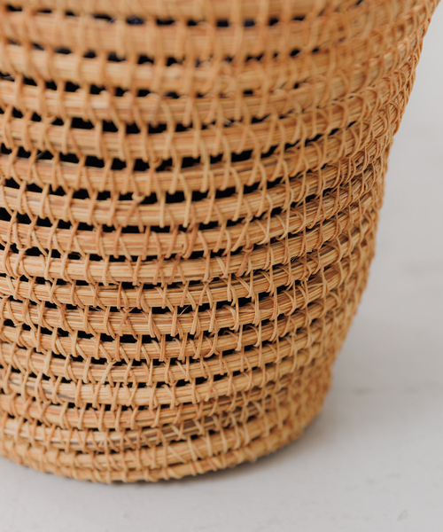 collex（コレックス）の「【TARANGO】 ワンハンドルカゴバッグ(plain)（かごバッグ・レディース・ブラック・フリー）」の9枚目の写真