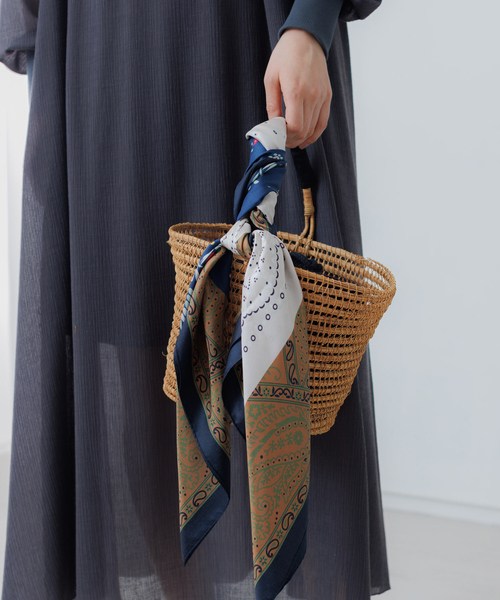 collex（コレックス）の「【TARANGO】 ワンハンドルカゴバッグ(plain)（かごバッグ・レディース・ブラック・フリー）」の15枚目の写真