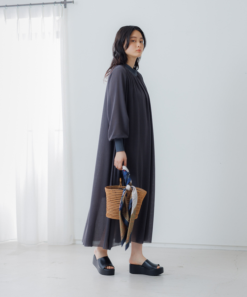 collex（コレックス）の「【TARANGO】 ワンハンドルカゴバッグ(plain)（かごバッグ・レディース・ブラック・フリー）」の17枚目の写真