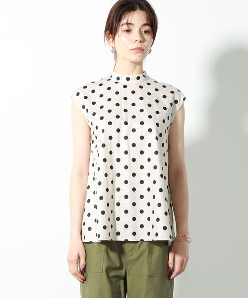 NOLLEY’S(ノーリーズ)の「リネンドットブラウス(シャツ/ブラウス・レディース・ベージュ系その他4/ブラック系その他4・FREE)」の14枚目の写真