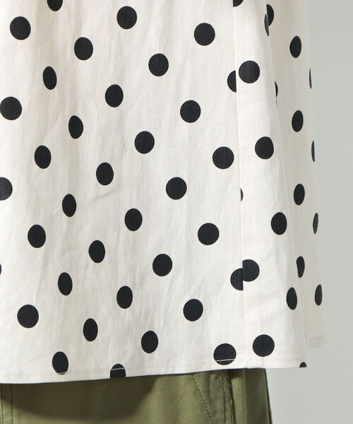 NOLLEY’S(ノーリーズ)の「リネンドットブラウス(シャツ/ブラウス・レディース・ベージュ系その他4/ブラック系その他4・FREE)」の19枚目の写真