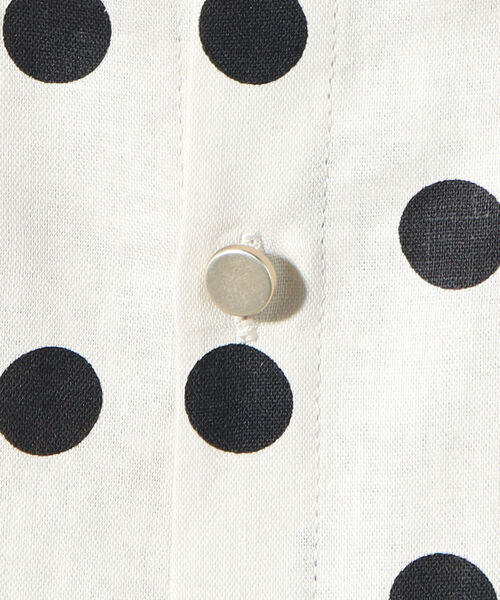 NOLLEY’S(ノーリーズ)の「リネンドットブラウス(シャツ/ブラウス・レディース・ベージュ系その他4/ブラック系その他4・FREE)」の18枚目の写真