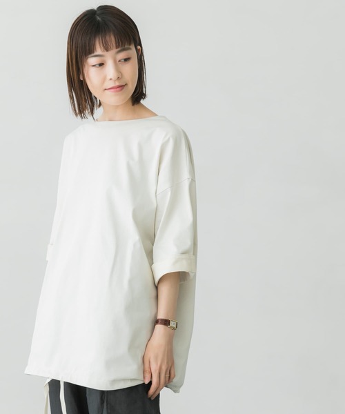 かぐれ（カグレ）の「7分袖ビッグカットソー（Tシャツ/カットソー  