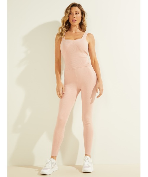 Guess（ゲス）の「Eco Sacha Sweater Top（その他トップス・レディース・ピンク/ホワイト・SMALL/MEDIUM/X-SMALL）」の8枚目の写真