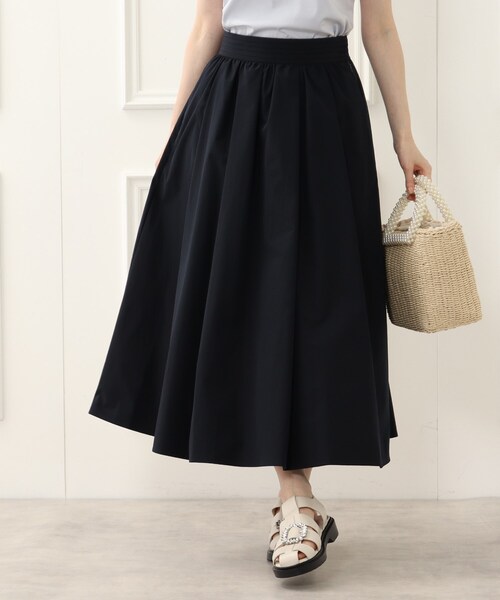 couture brooch(クチュールブローチ)の「◆【カラバリ豊富♪】洗える/ふわっとハリ感 ボリュームスカート(スカート・レディース・ブラウン系その他2/ライトパープル/モスグリーン/ネイビー/ダークオレンジ/カーキ・40/36/38/34/42)」の4枚目の写真