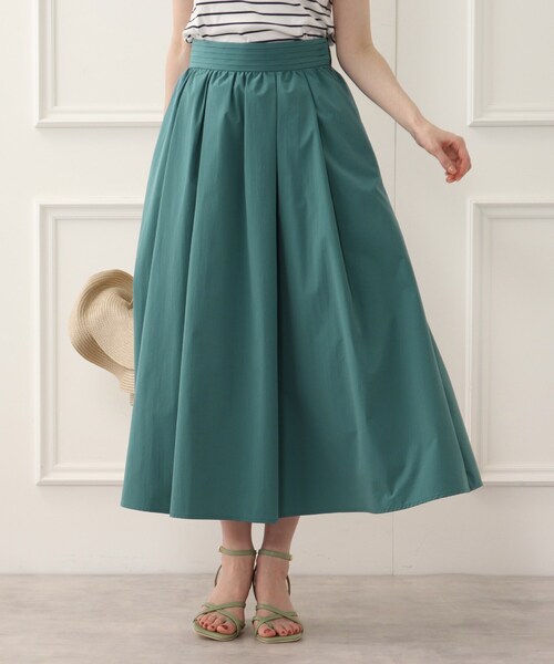 couture brooch(クチュールブローチ)の「◆【カラバリ豊富♪】洗える/ふわっとハリ感 ボリュームスカート(スカート・レディース・ブラウン系その他2/ライトパープル/モスグリーン/ネイビー/ダークオレンジ/カーキ・40/36/38/34/42)」の3枚目の写真