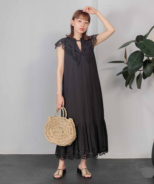 AMERICAN RAG CIE（アメリカンラグシー）の「カットワークワンピース 