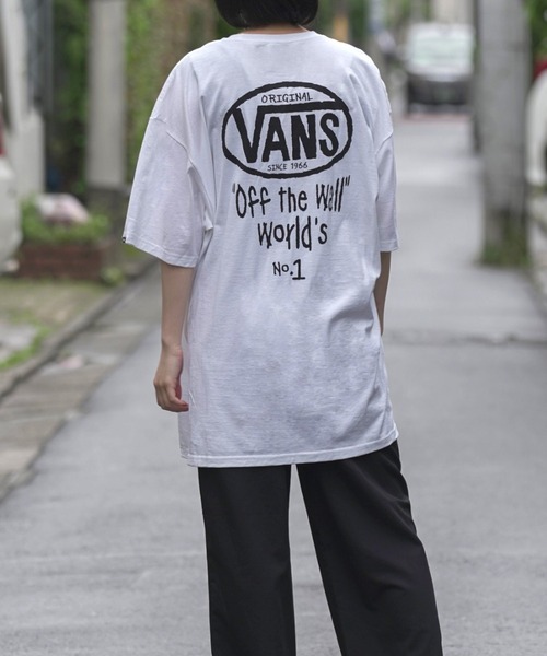 VANS】ビッグシルエットバックプリントTシャツ SKETCH DROP V SS