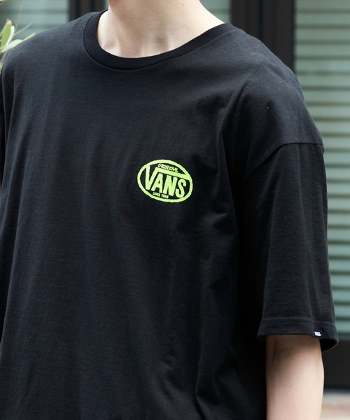 VANS(バンズ)の「【VANS】ビッグシルエットバックプリントTシャツ SKETCH DROP V SS(Tシャツ/カットソー・メンズ・ホワイト/ブラック・S/L/M/XL)」の18枚目の写真