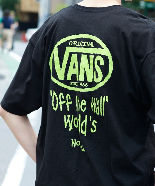 VANS(バンズ)の「【VANS】ビッグシルエットバックプリントTシャツ SKETCH DROP V SS(Tシャツ/カットソー・メンズ・ホワイト/ブラック・S/L/M/XL)」の19枚目の写真