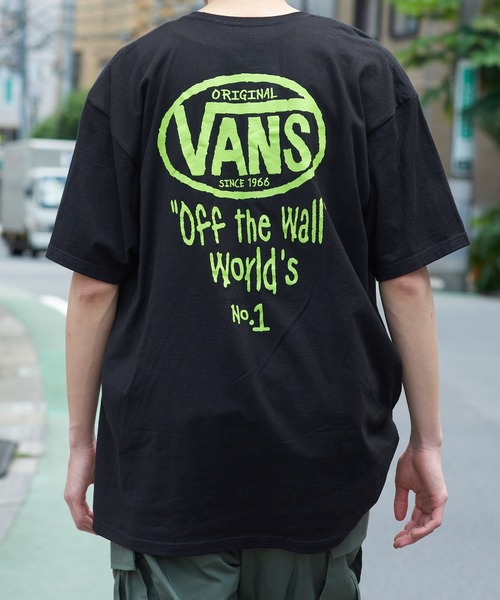 VANS】ビッグシルエットバックプリントTシャツ SKETCH DROP V SS
