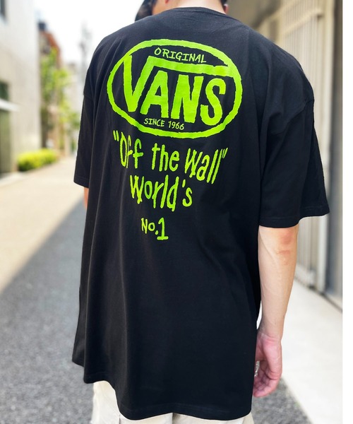 VANS】ビッグシルエットバックプリントTシャツ SKETCH DROP V SS