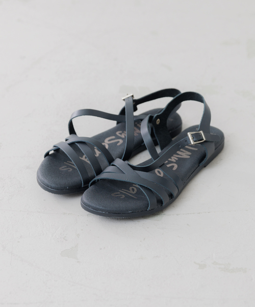 collex(コレックス)の「【OH MY SANDALS】クロスレザーサンダル(サンダル・レディース・ブラウン/ブラック・37/38/36)」の13枚目の写真