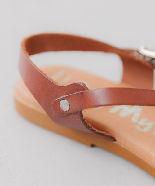 collex(コレックス)の「【OH MY SANDALS】クロスレザーサンダル(サンダル・レディース・ブラウン/ブラック・37/38/36)」の21枚目の写真