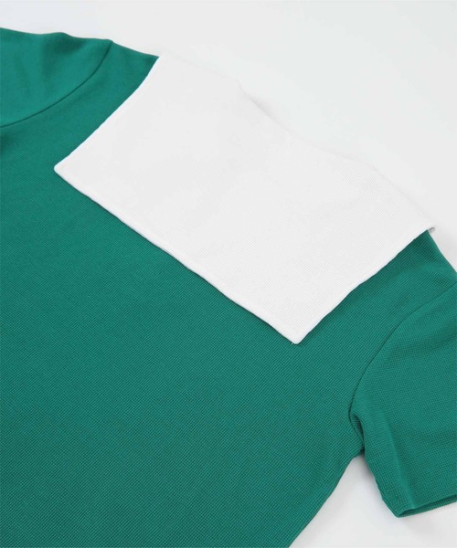 miette（ミエット）の「セーラーカラー半袖ワンピース（ワンピース・レディース・ブルー/グリーン/ブラック・FREE）」の12枚目の写真