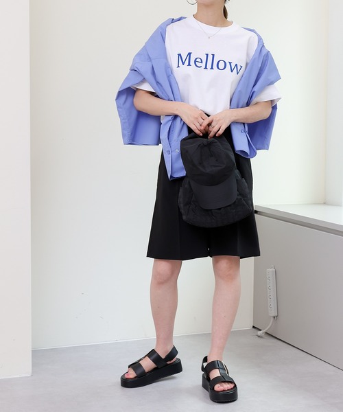 COLONY 2139（コロニートゥーワンスリーナイン）の「メッセージロゴTシャツ / Mellow（Tシャツ/カットソー・レディース・ホワイト/アイボリー/ピンク・FREE）」の13枚目の写真