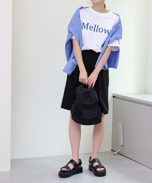 COLONY 2139（コロニートゥーワンスリーナイン）の「メッセージロゴTシャツ / Mellow（Tシャツ/カットソー・レディース・ホワイト/アイボリー/ピンク・FREE）」の15枚目の写真