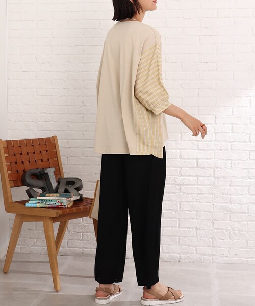 Cutie Blonde（キューティーブロンド）の「◆シアープリーツパンツ（その他パンツ・レディース・ブラック/キャメル/ライトベージュ/ライトブルー・02/03）」の16枚目の写真