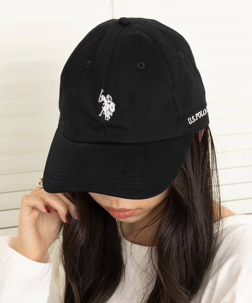 U.S. POLO ASSN. 黒キャップ セール】U.S. POLO ASSN./ユーエスポロアッスン ツイル ワン