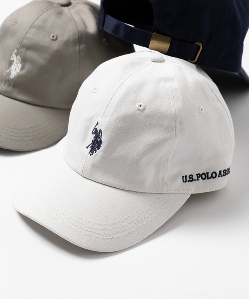 U.S. POLO ASSN.(ユーエスポロアッスン)の「【U.S. POLO ASSN.】classical baseball cap クラシカルツイル ベースボールキャップ/ローキャップ(キャップ・レディース・ホワイト系/ブラック系/ブラック系2/ベージュ系/グリーン系/グリーン系2/ネイビー系/ワイン系/ネイビー系2/グレー/サックスブルー・FREE)」の13枚目の写真
