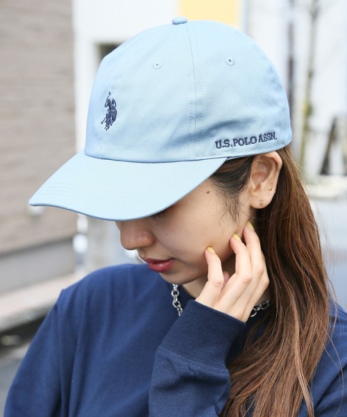 U.S. POLO ASSN.(ユーエスポロアッスン)の「【U.S. POLO ASSN.】classical baseball cap クラシカルツイル ベースボールキャップ/ローキャップ(キャップ・レディース・ホワイト系/ブラック系/ブラック系2/ベージュ系/グリーン系/グリーン系2/ネイビー系/ワイン系/ネイビー系2/グレー/サックスブルー・FREE)」の19枚目の写真