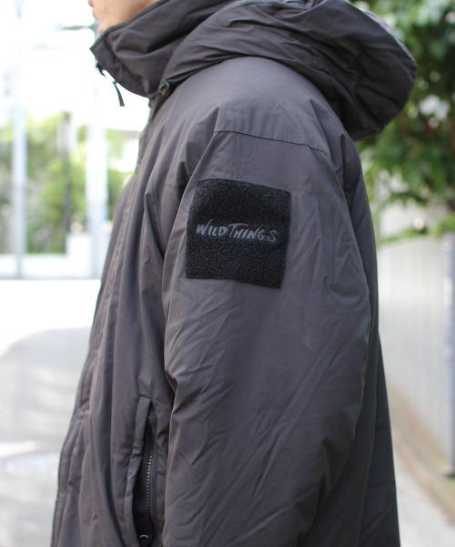 WILD THINGS（ワイルドシングス）の「WILD THINGS/ワイルドシングス　レディーパーカー　READY PARKA　WT22107SN（ナイロンジャケット・メンズ・ブラック/ブラウン系その他・M/L）」の10枚目の写真