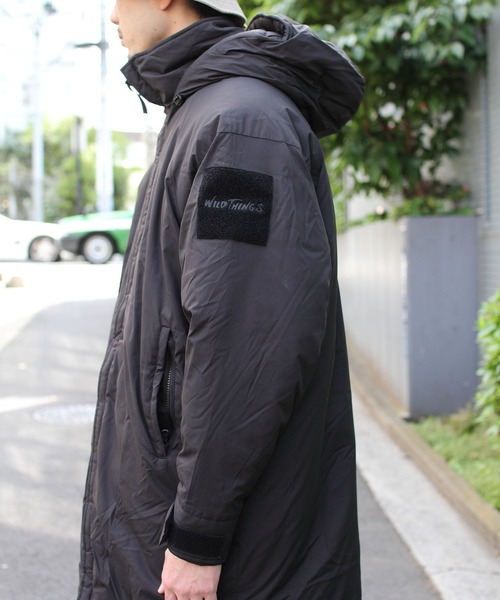 WILD THINGS（ワイルドシングス）の「WILD THINGS/ワイルドシングス　レディーパーカー　READY PARKA　WT22107SN（ナイロンジャケット・メンズ・ブラック/ブラウン系その他・M/L）」の11枚目の写真
