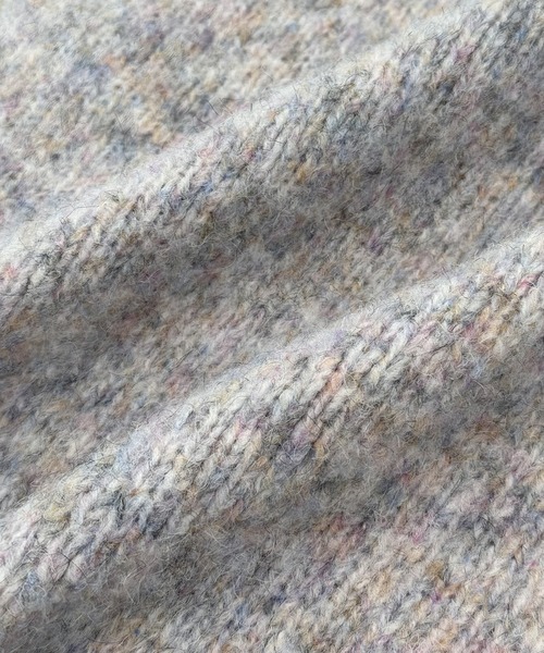 RANAN（ラナン）の「カラーオーバーニットカーディガン（カーディガン/ボレロ・レディース・ライトブルー/ベージュ/オレンジ/ブルー/ピンク/ライラック/グリーン/アイボリー・LL/M/L）」の15枚目の写真