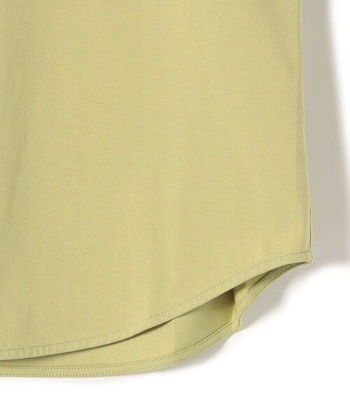 SHIPS(シップス)の「スビンコットンフレンチスリーブプルオーバー◆(Tシャツ/カットソー・レディース・オフホワイト/ブラック/グリーン/ピンク・ONE SIZE)」の17枚目の写真