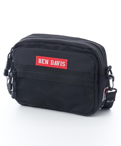 BEN DAVIS(ベンデイビス)の「【BEN DAVIS/ベンデイビス】【整理しやすい4ポケット】ミニショルダーバッグ 高密度タフボディ 旅行サブバッグ 軽くて丈夫 ユニセックス(ショルダーバッグ・メンズ・ブラック/レッド/イエロー/パープル・FREE)」の4枚目の写真